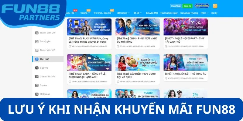 Một số nội dung quan trọng cần lưu ý khi nhận ưu đãi